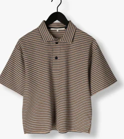 SECOND FEMALE e t-shirt norman ss polo bruin New