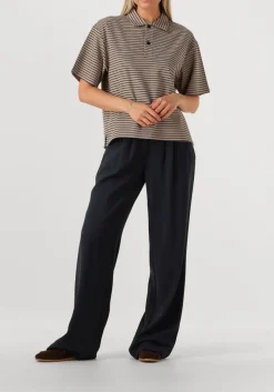 SECOND FEMALE e t-shirt norman ss polo bruin New