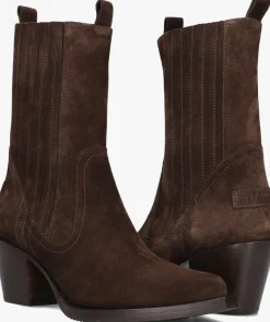 SHABBIES e enkellaarsjes jaymie shelly bruin Online