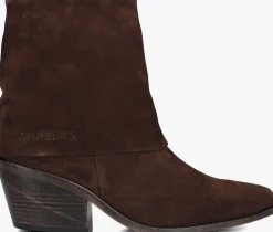 SHABBIES e enkellaarsjes jaira double bruin Sale