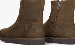 SHABBIES e enkellaarsjes palissa mia zip bruin Hot