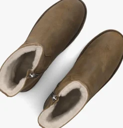 SHABBIES e enkellaarsjes palissa mia zip bruin Hot