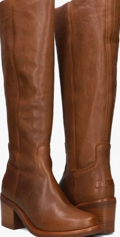 SHABBIES e hoge laarzen puk tuba bruin Online