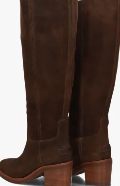 SHABBIES e hoge laarzen puk tuba bruin Online