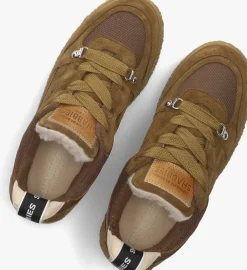 SHABBIES e lage sneakers chewy unna bruin