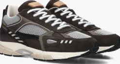 SHABBIES e lage sneakers abbey masha bruin Hot