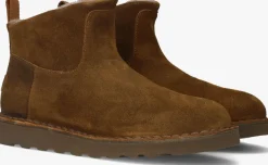 SHABBIES e vachtlaarzen palissa ankle boot bruin Hot