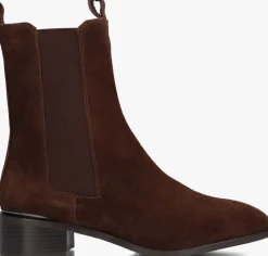 STEFANO LAURAN e chelsea boots botin plano bruin New