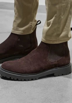 STEFANO LAURAN e chelsea boots 7327 bruin Clearance