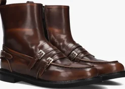 STEFANO LAURAN e enkellaarsjes 12096 bruin