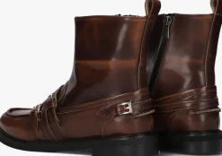 STEFANO LAURAN e enkellaarsjes 12096 bruin