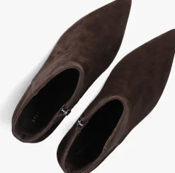 STEFANO LAURAN e enkellaarsjes botin bruin Clearance