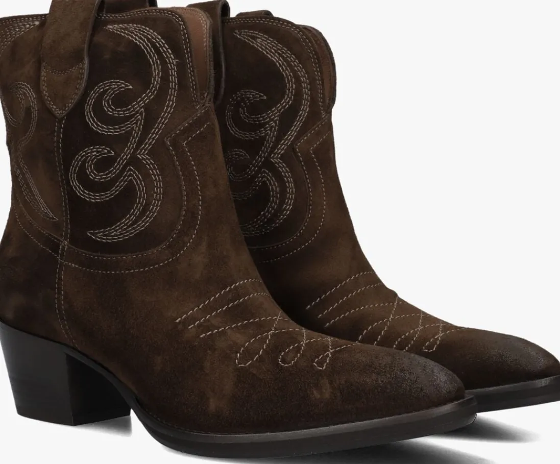 STEFANO LAURAN e enkellaarsjes 702-12 bruin Discount