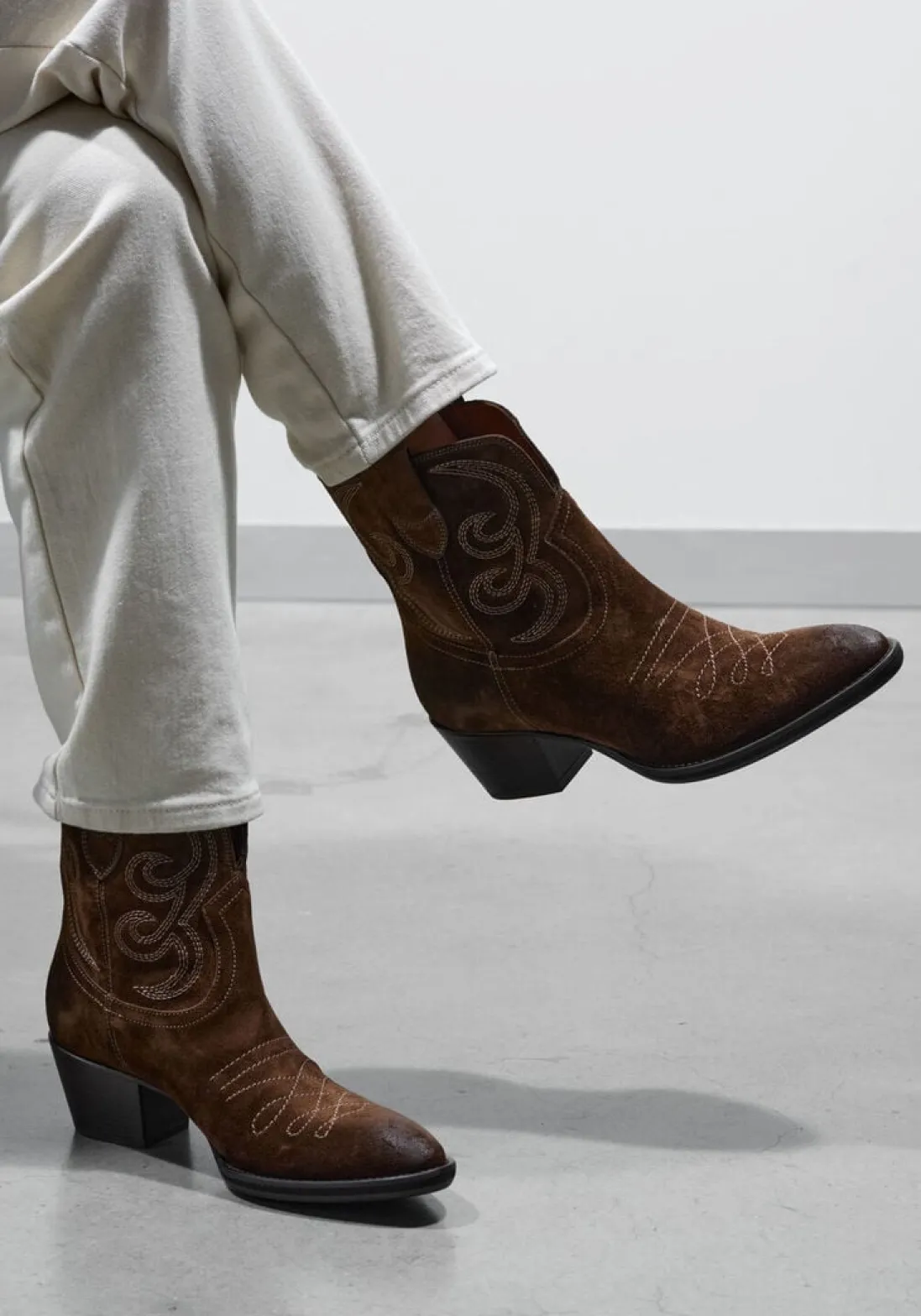 STEFANO LAURAN e enkellaarsjes 702-12 bruin Discount