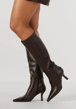 STEFANO LAURAN e hoge laarzen penny3 bruin Clearance