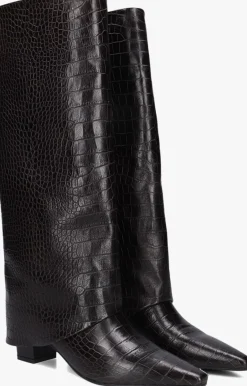 STEFANO LAURAN e hoge laarzen brenda12 bruin Clearance