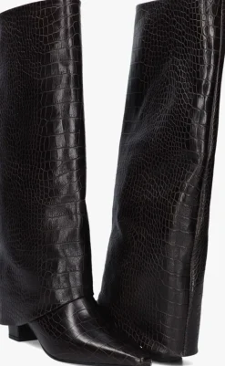 STEFANO LAURAN e hoge laarzen brenda12 bruin Clearance