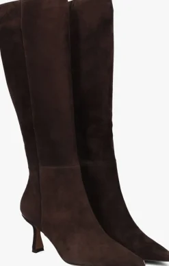 STEFANO LAURAN e hoge laarzen bota bruin Sale