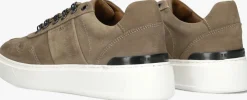 STEFANO LAURAN e lage sneakers star 003 bruin Sale