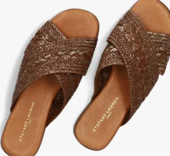STEFANO LAURAN e slippers s3107 bruin Hot