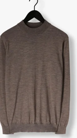 STEFANO LAURAN e trui turtle bruin Best