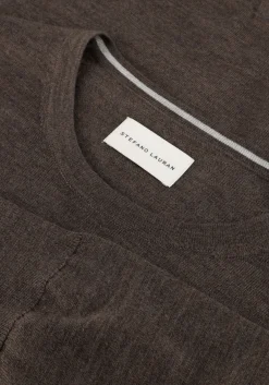 STEFANO LAURAN e trui crew bruin Hot