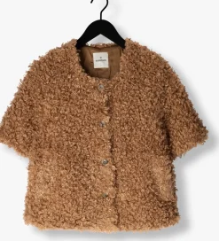 SUMMUM e gilet jacket faux fur bruin Clearance