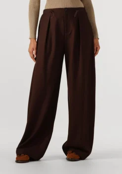 SUNCOO e wijde broek jio bruin Hot