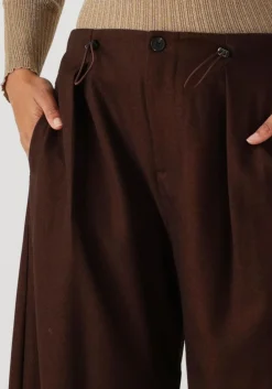 SUNCOO e wijde broek jio bruin Hot