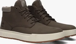TIMBERLAND e veterschoenen maple grove mid lace up bruin New