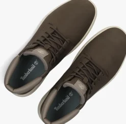 TIMBERLAND e veterschoenen maple grove mid lace up bruin New