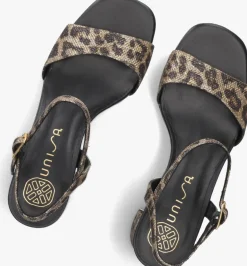 UNISA e sandalen met hak moraty bruin Hot