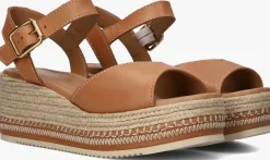 UNISA e sandalen met hak kalton bruin Hot