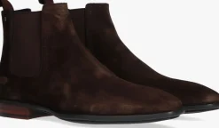 VAN BOMMEL e chelsea boots sbm-60003 bruin New