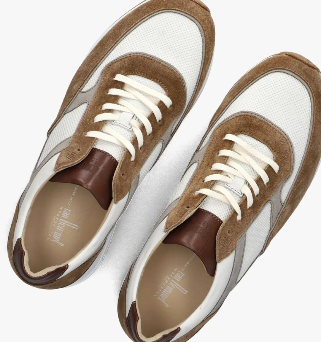 VAN BOMMEL e lage sneakers sbm-10020 libra bruin Best