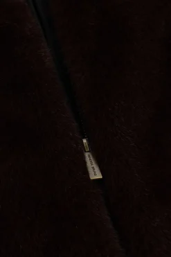 VANESSA BRUNO e bodywarmer furo blouson sm bruin Hot