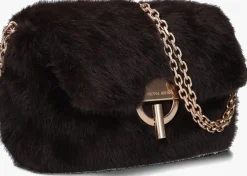 VANESSA BRUNO e schoudertas moon moyen bruin New