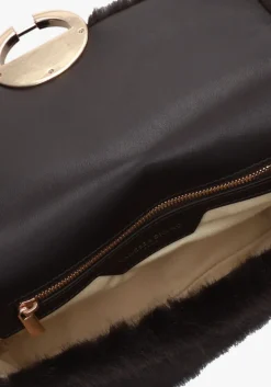 VANESSA BRUNO e schoudertas moon moyen bruin New