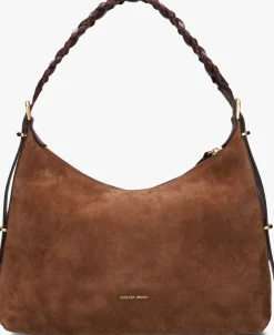 VANESSA BRUNO e schoudertas jane pm zip bruin New