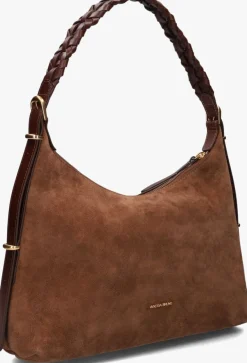 VANESSA BRUNO e schoudertas jane pm zip bruin New