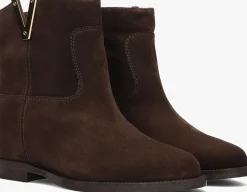 VIA ROMA 15 e enkellaarsjes santa monica 2576 bruin Clearance