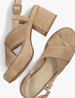 VIA VAI e sandalen elia paisley bruin Hot