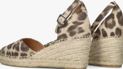 VIA VAI e sandalen met hak flora braid bruin Outlet