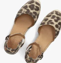 VIA VAI e sandalen met hak flora braid bruin Outlet