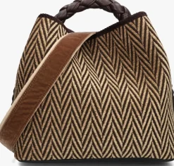 VIAMAILBAG e schoudertas coral bruin Outlet