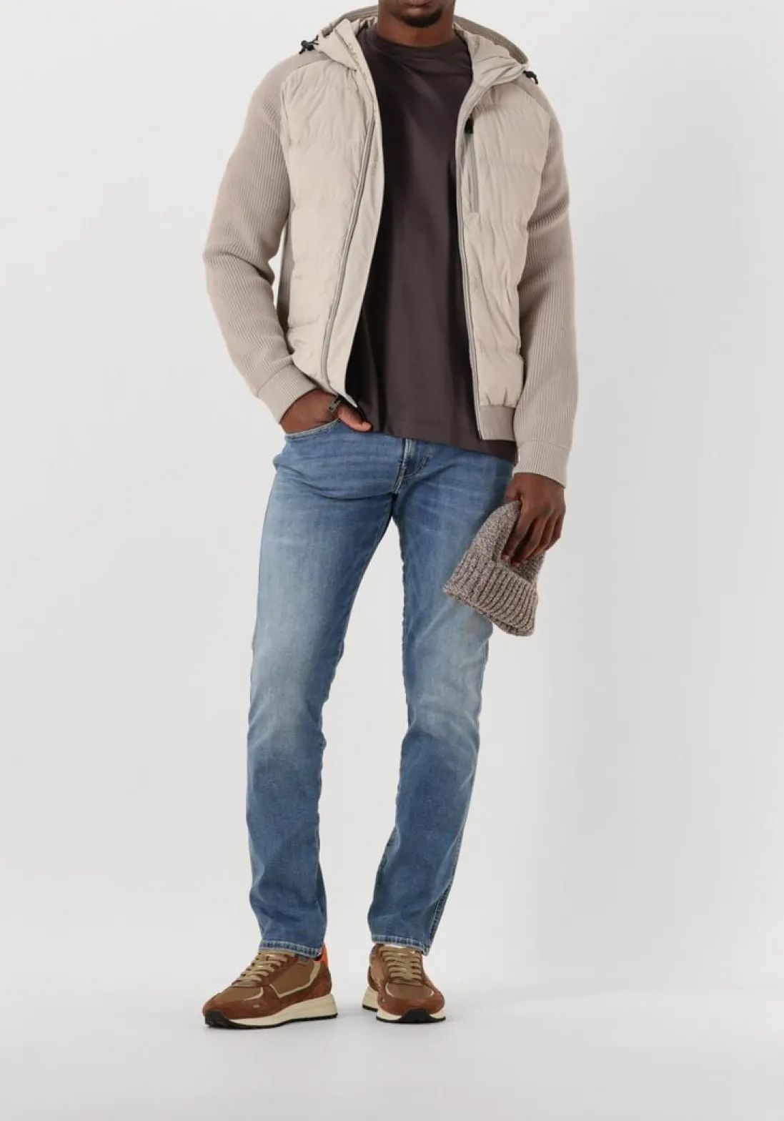 WOOLRICH e lage sneakers retro sneaker man camoscio bruin