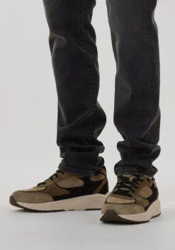 XSENSIBLE e lage sneakers manhattan bruin New