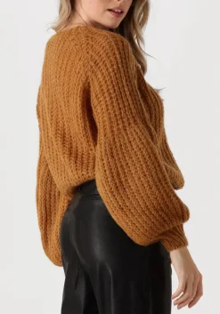 AMAYA AMSTERDAM trui ace knitwear camel Clearance