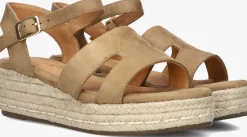 AYANA sandalen met hak 0047 camel