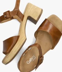 GABOR sandalen 721.1.0 camel Outlet